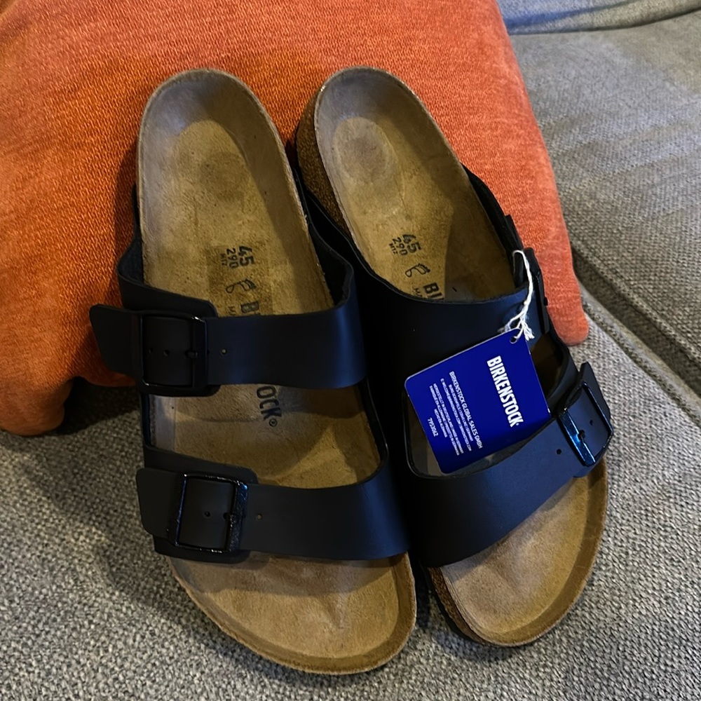 Brand New Birkenstock Arizona Slide Sandal - Size 45 Unisex